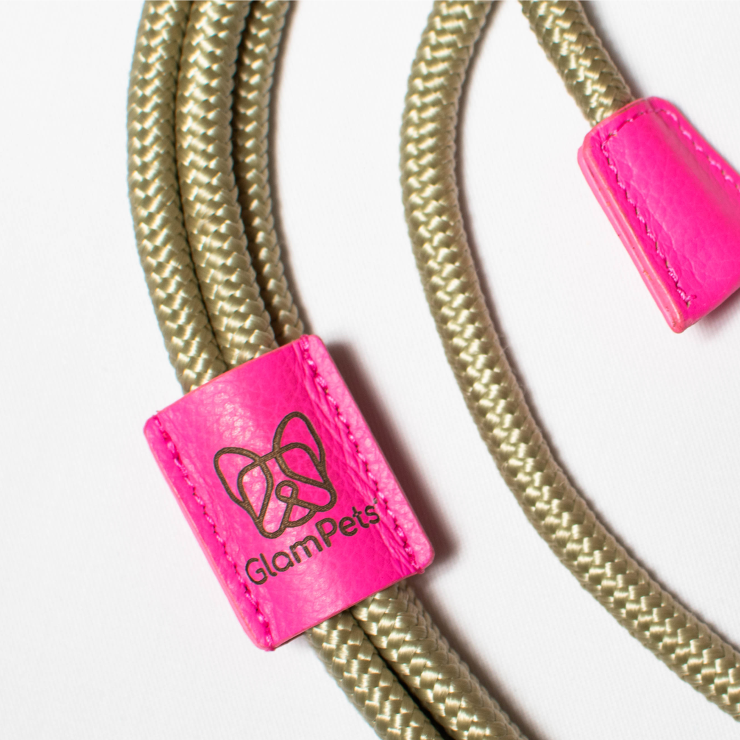 Pechea / Traílla - color beige con rosado