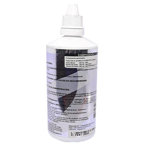 Brillo clean eyes para perros y gatos 120ml