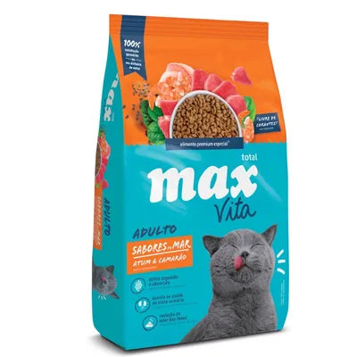 Alimento max cat vita gato adulto atun y camaron