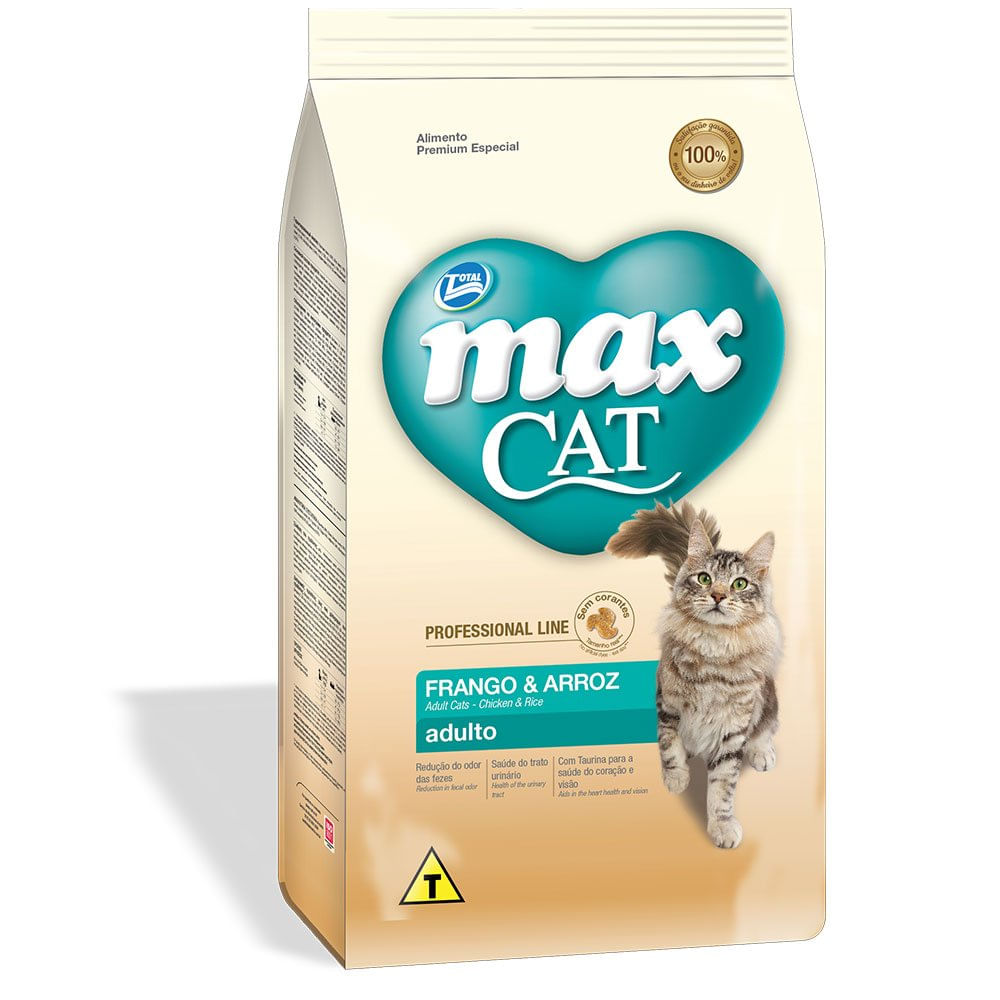 Alimento Gatos Max Cat P. Line Adulto Frango & Arroz