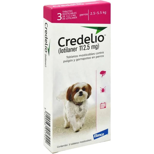 Credelio lotianer 112.5mg 2.5 - 5.5kg