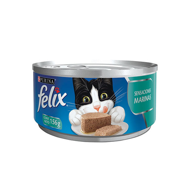 Alimento en Lata Felix Sensaciones Marinas para Gatos Purina