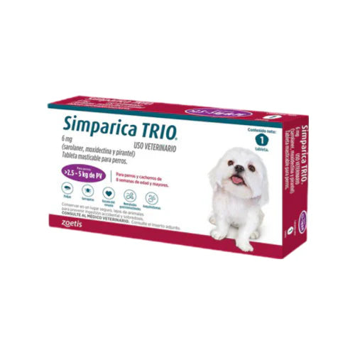 Simparica trio 2.5-5kg