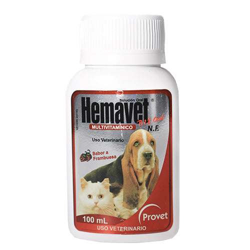 Hemavet multivitamínico para perros y gatos