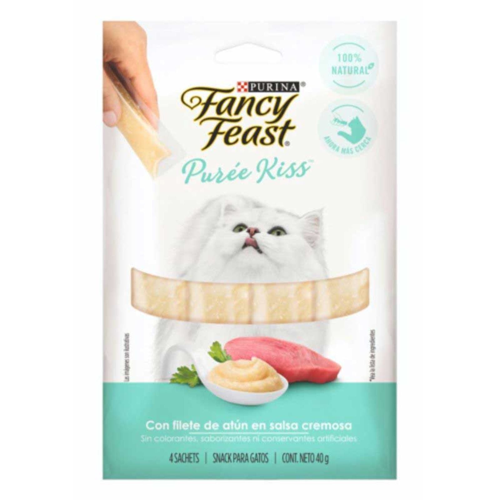 Alimento Húmedo Gato Fancy Feast Pouch Kiss Atún