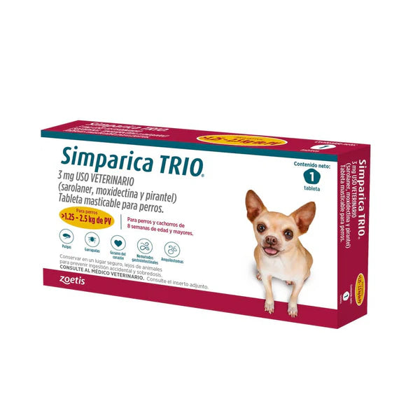 Simparica trio 1.25-2.5kg