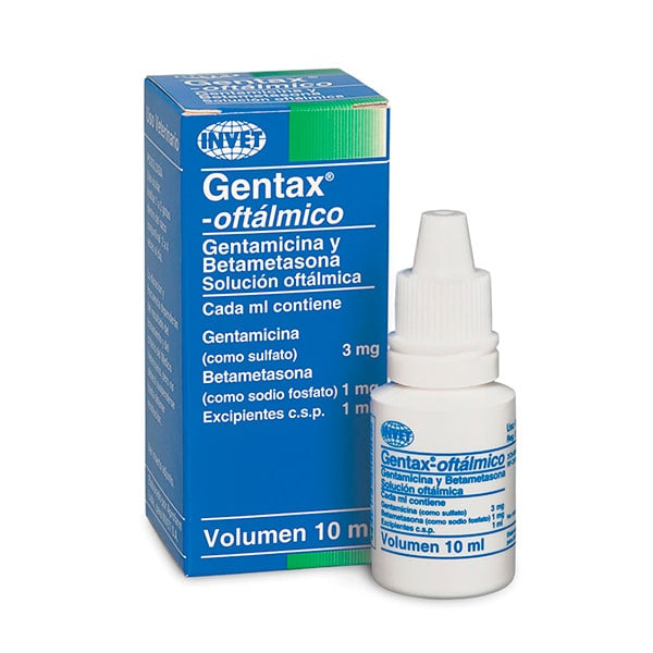 Gentax Oftálmico para perros y gatos - 10 ml