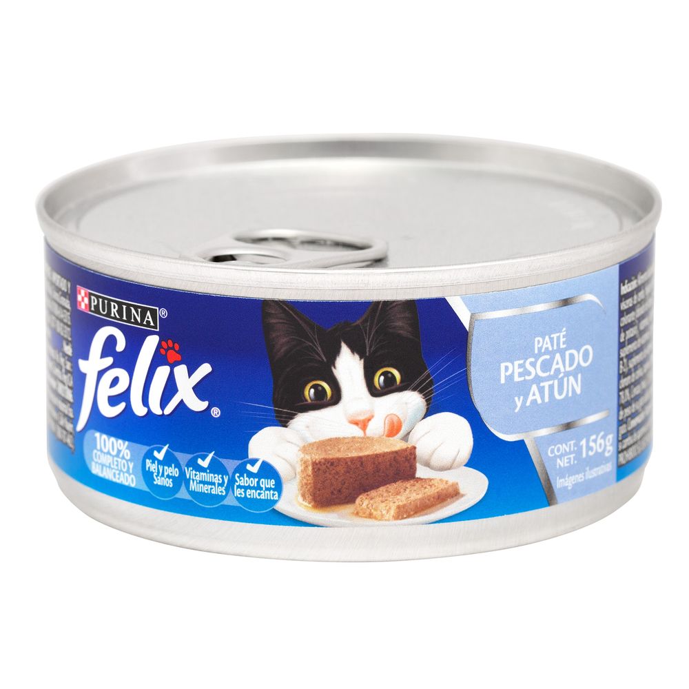 Alimento Húmedo Gato Felix Paté Pescado Y Atún