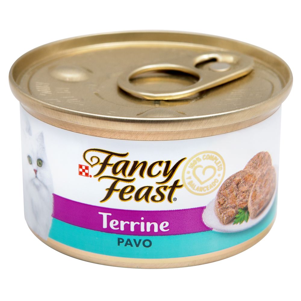 Alimento Gato Fancy Feast Terrine Pavo