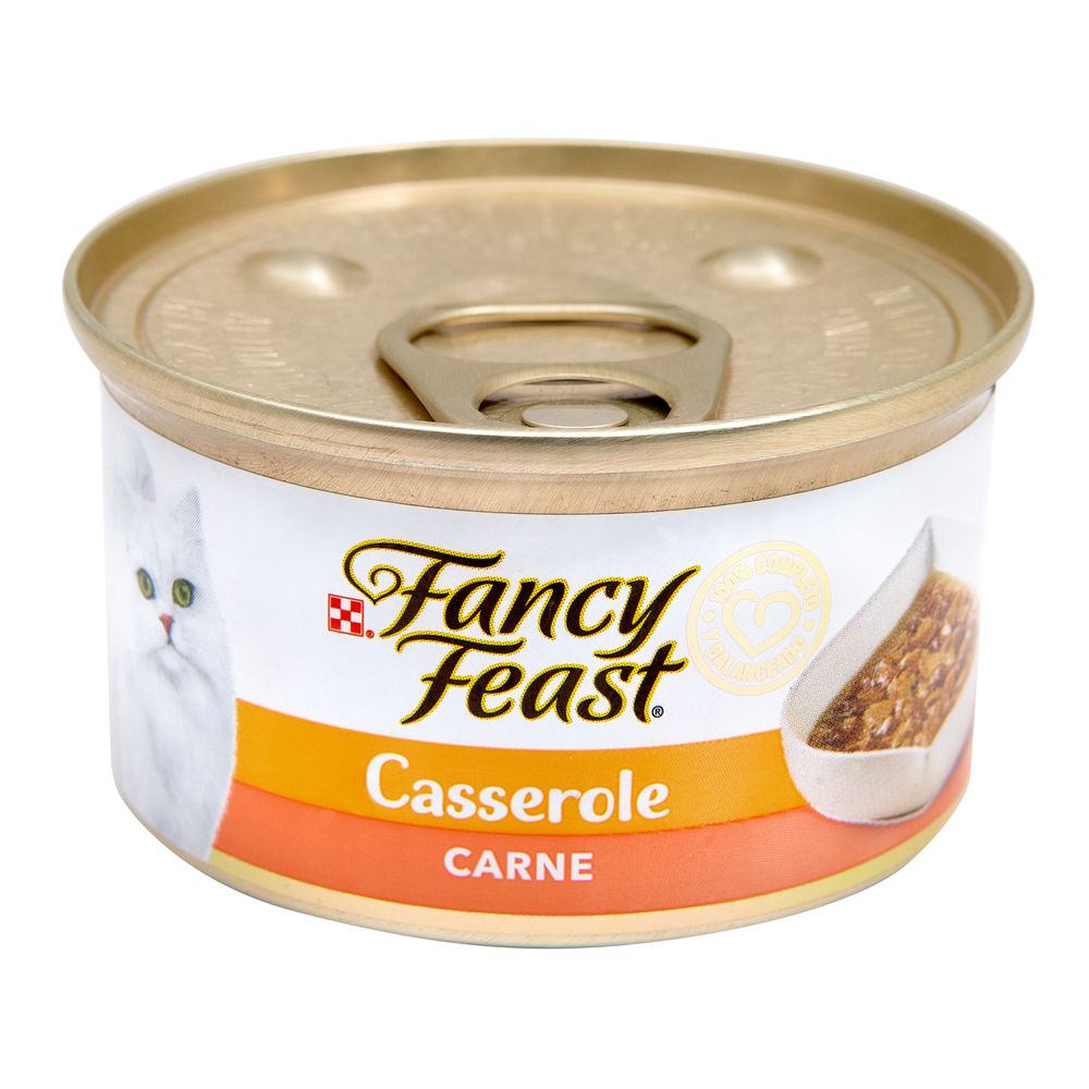 Alimento Húmedo Gato Fancy Feast Casserole Carne