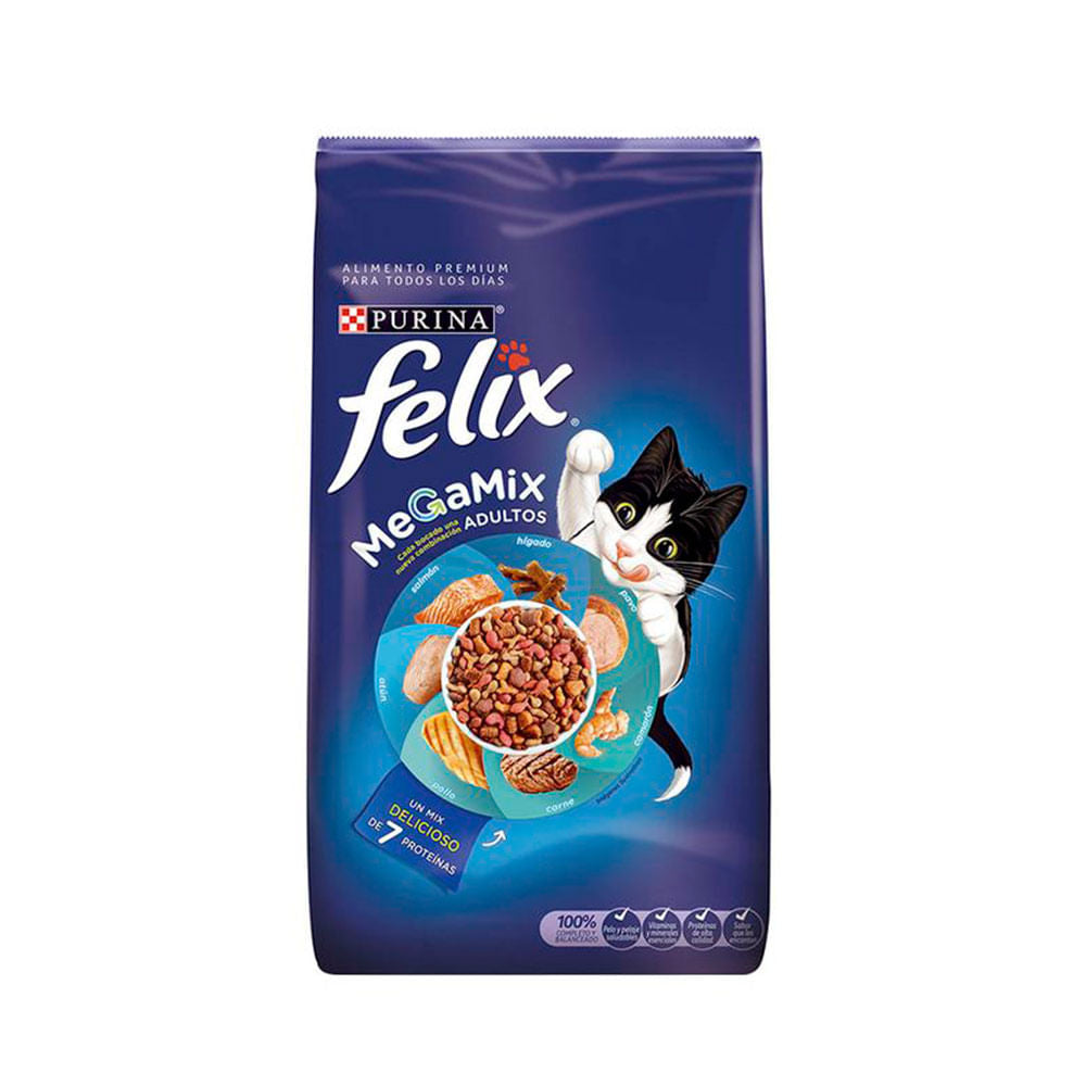 Alimento Seco Para Gato Felix Megamix