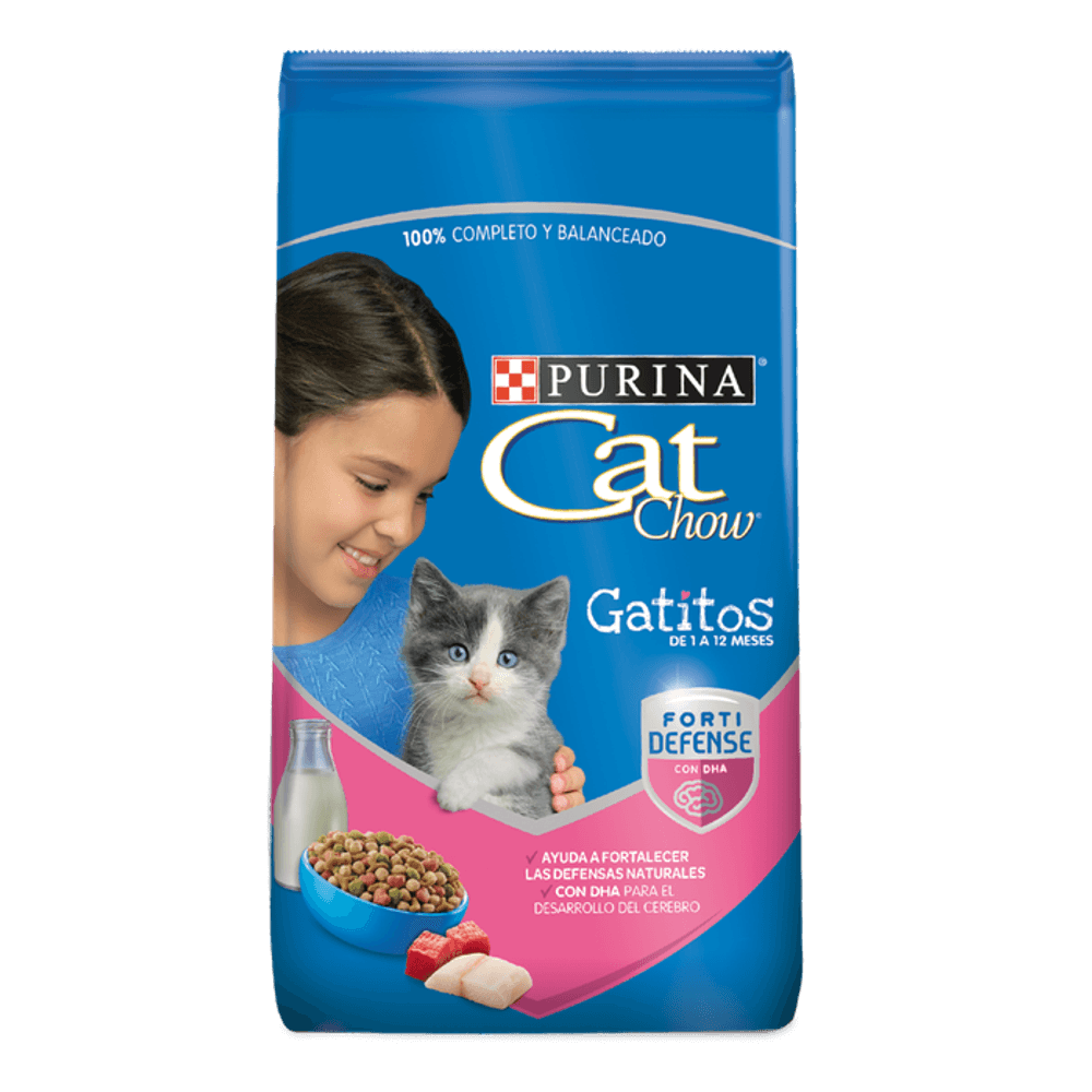 Alimento Gato Cat Chow Gatitos Forti Defense