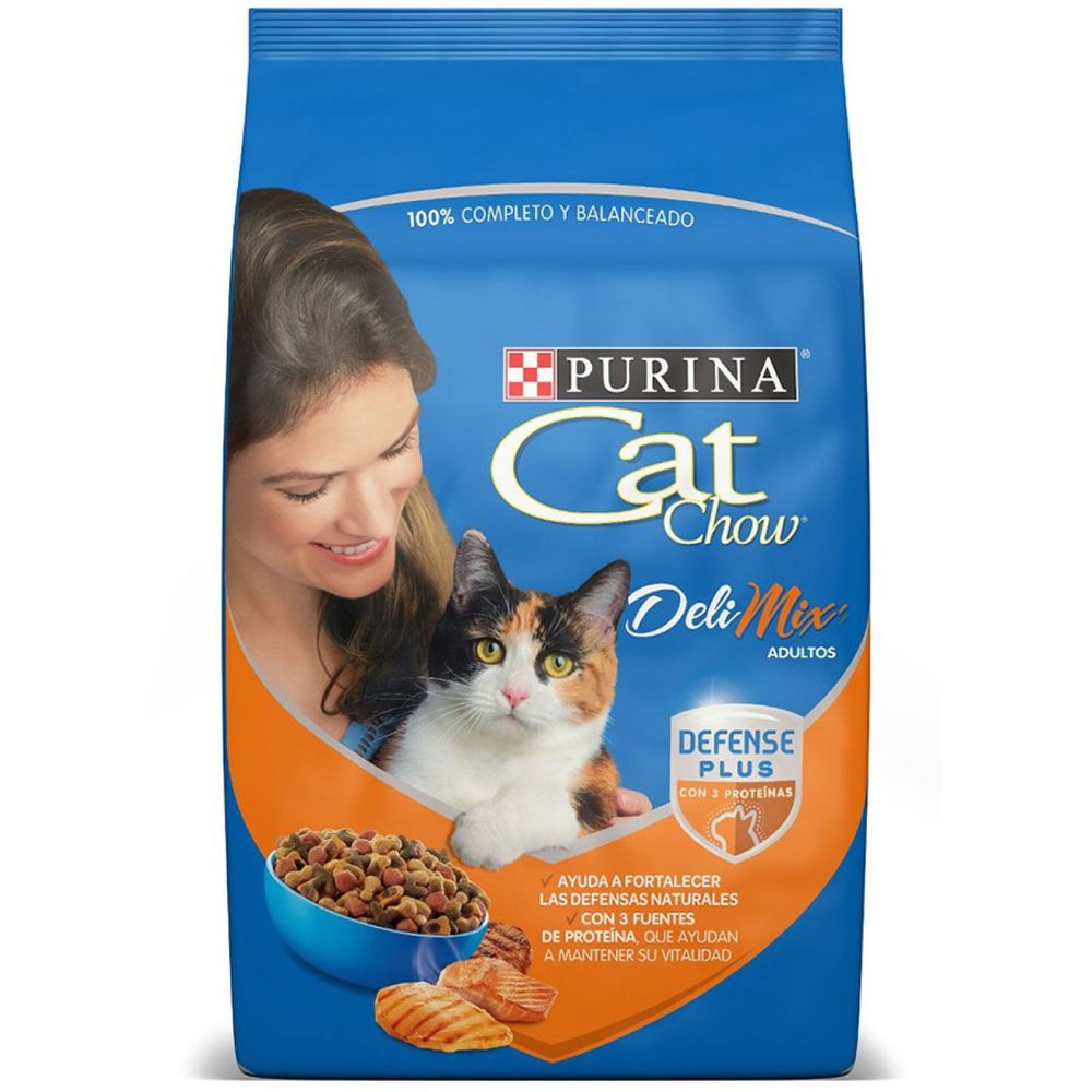 Alimento Gato Cat Chow Adulto Delimix Forti Defense