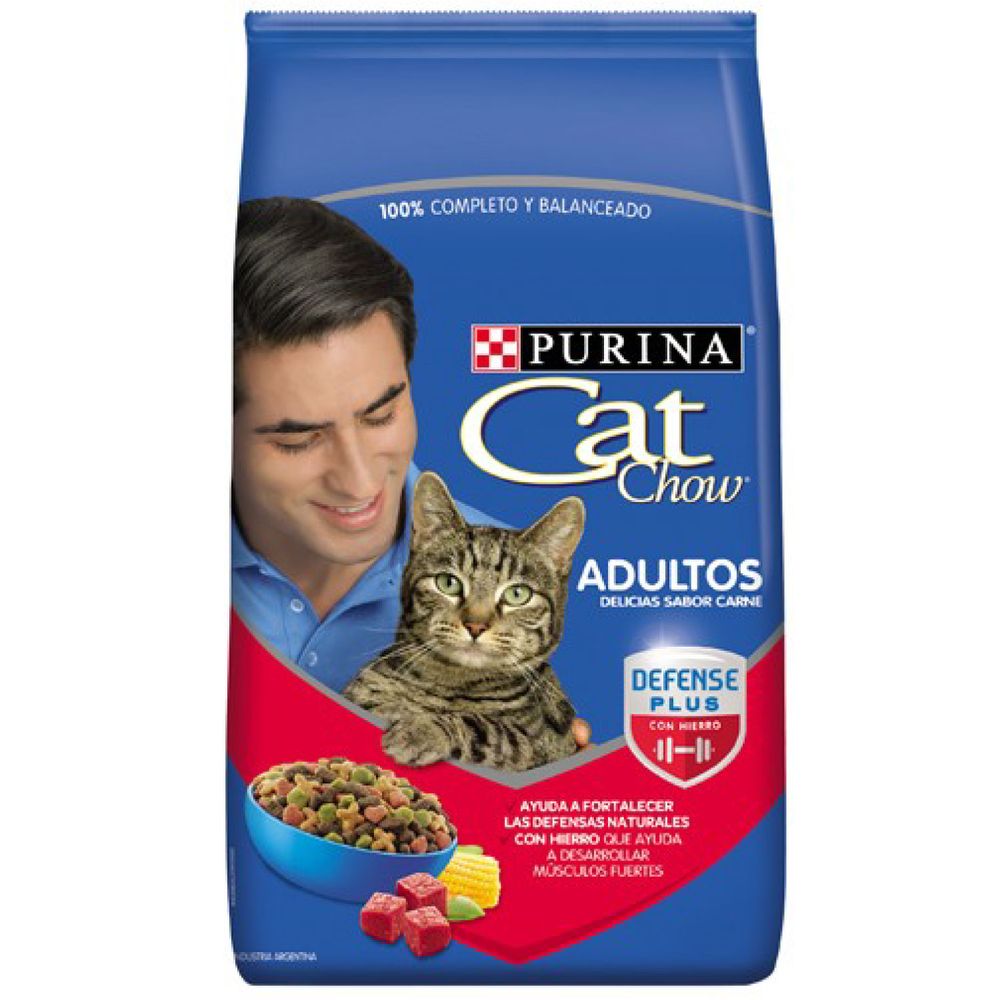 Alimento Gato Cat Chow Adulto prebióticos de carne