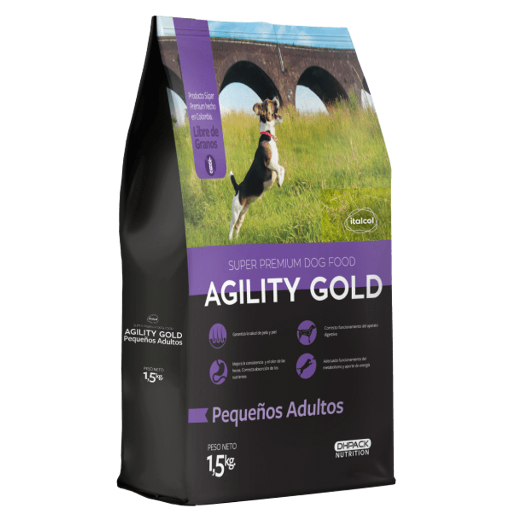 Alimento Para Perro Agility Gold Pequeños Adultos