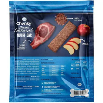 Snack Chunky - Nutri-Bar Cordero Y Manzana