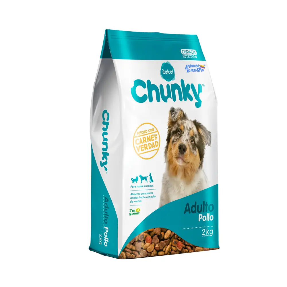 Alimento Chunky adulto pollo