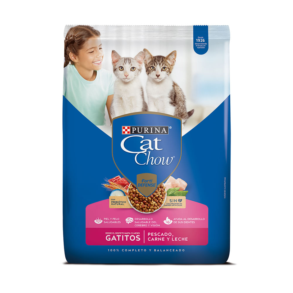 Alimento Gato Cat Chow Gatitos Forti Defense