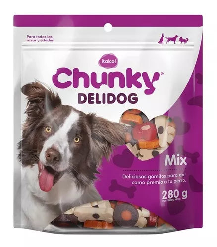 Snacks Chunky delidog mix para perros