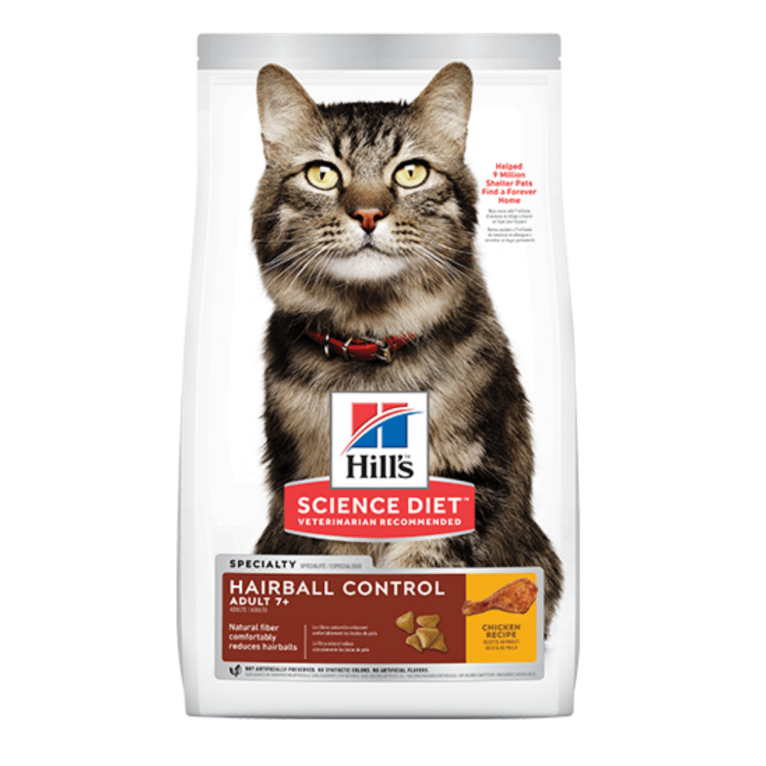 Hill’s Science Diet Gato Adulto 7+ Hairball Control