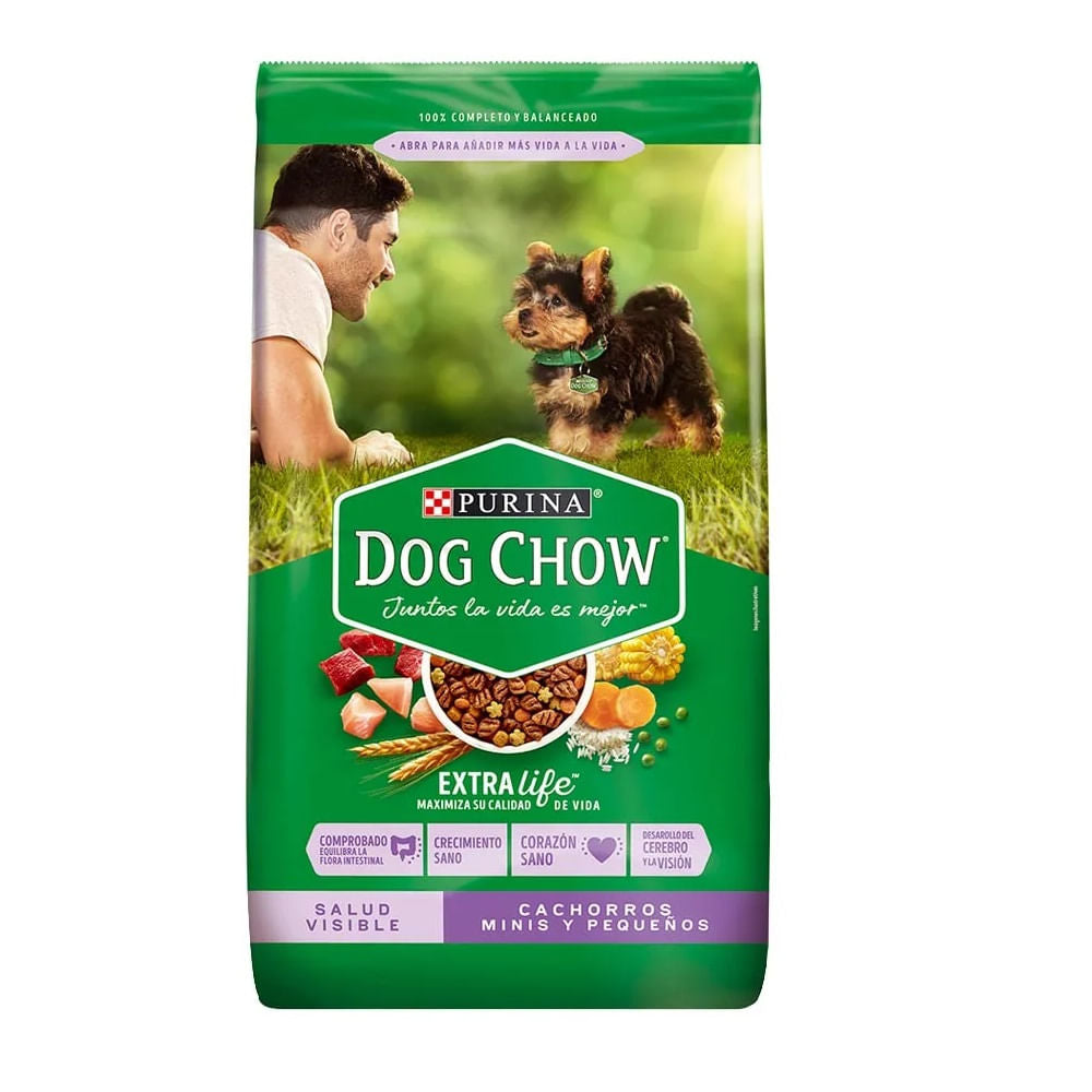 Alimento Perro Dog Chow Cachorros Minis Y Pequeños