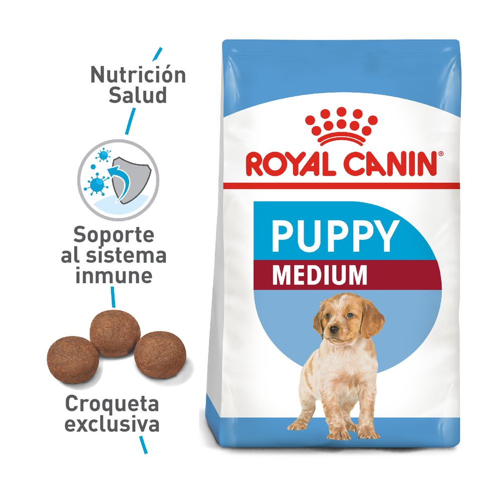 Alimento Para Perro Royal Canin Shn Medium Puppy