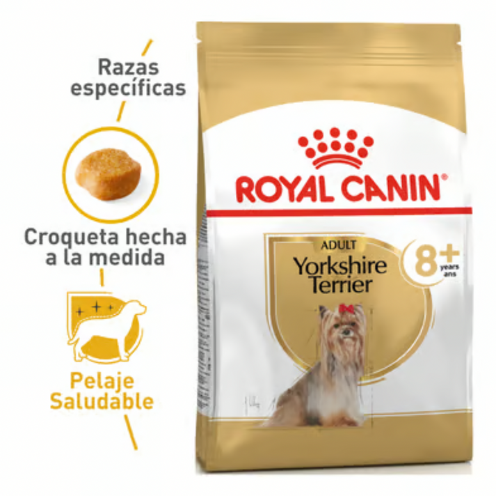 Alimento Para Perro Royal Canin Bhn Yorkshire 8+