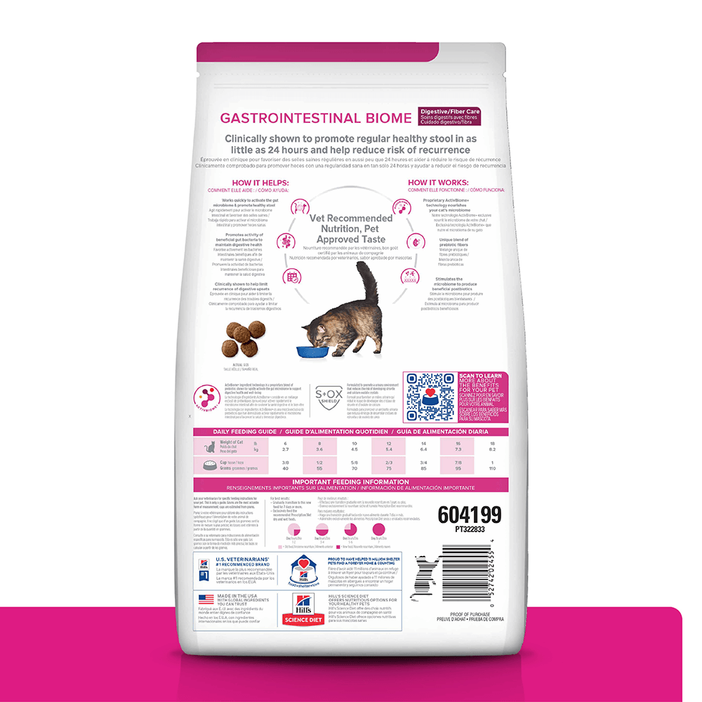Alimento Para Gato Hills Gastro Biome