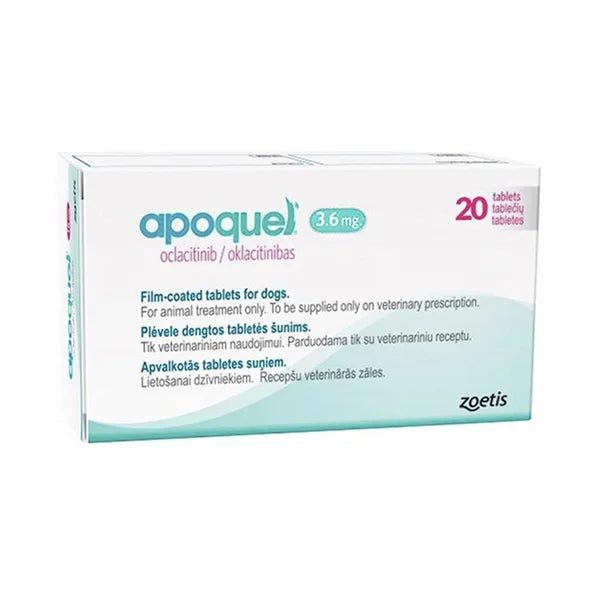 Apoquel 3.6 mg. x 20 Tabletas