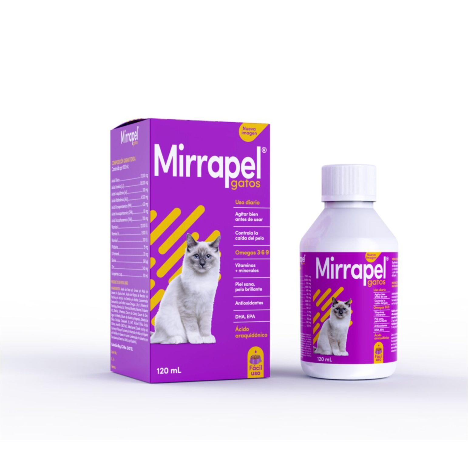 Mirrapel gatos 120ml