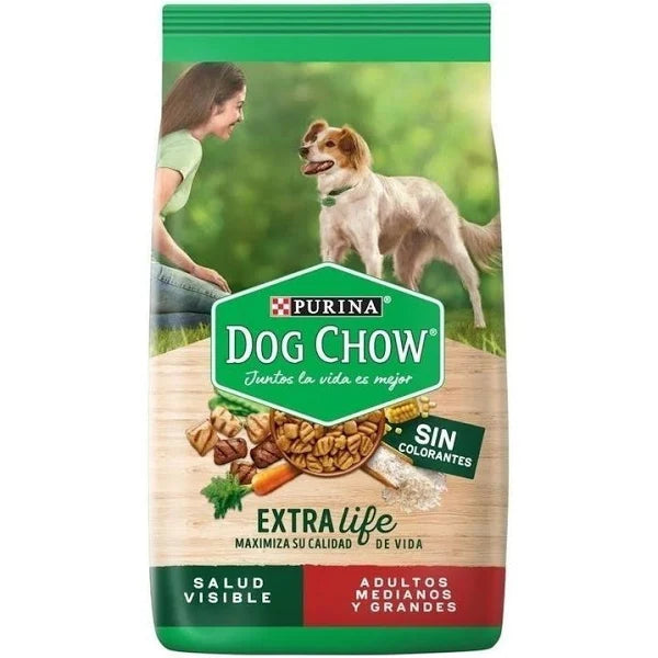 Alimento Para Perros Dog Chow Sin Colorantes Adultos Medianos Y Grandres