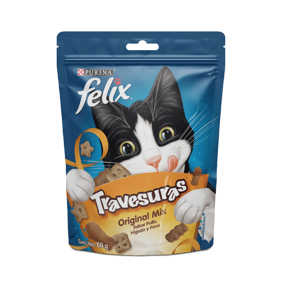 Snack Para Gato Felix Travesuras Original